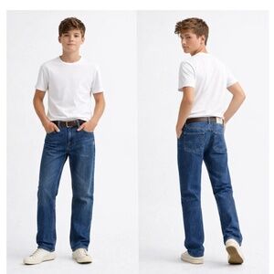 Polo Ralph Lauren Youth 381 Slim Blue Denim Jeans
